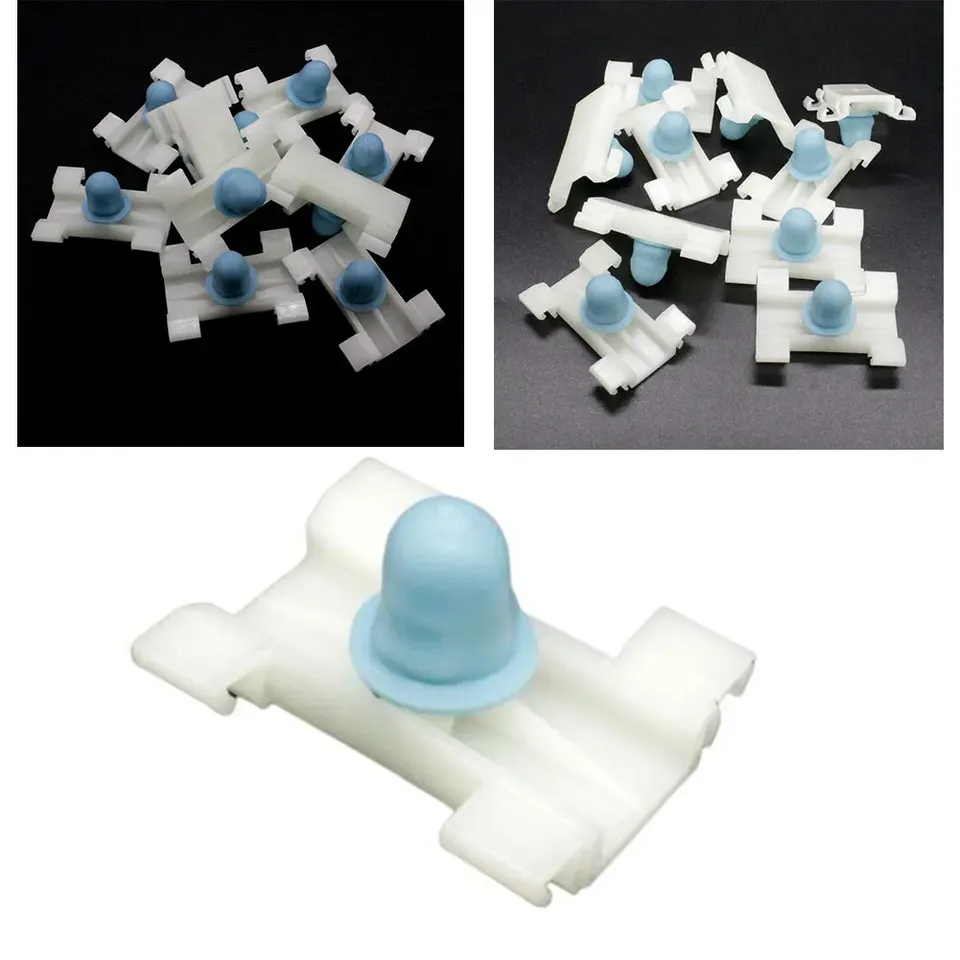 20pcs Moulding Clip Nylon Retainer With Rubber Boot 51138166675 For BMW E38 E39 ForReplaces 71717421 For Auveco