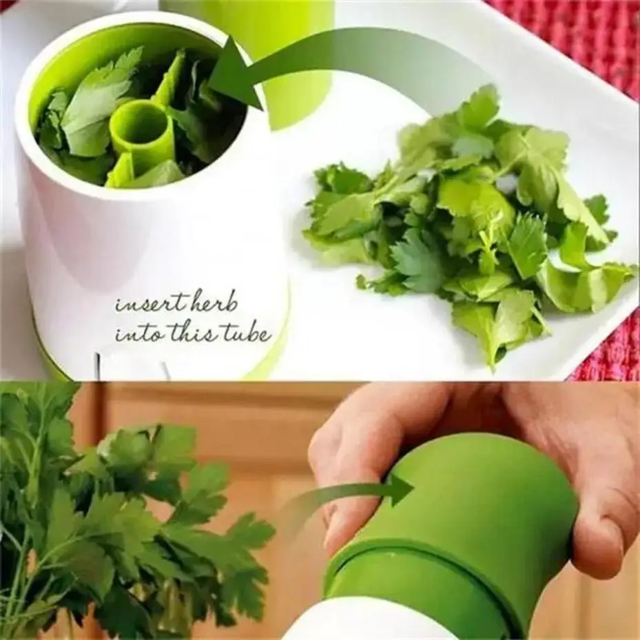 1 Pcs Kitchen Cilantro Chopper, Cilantro Leaf Slicer, Italian Pasta Specific Cilantro Chopper