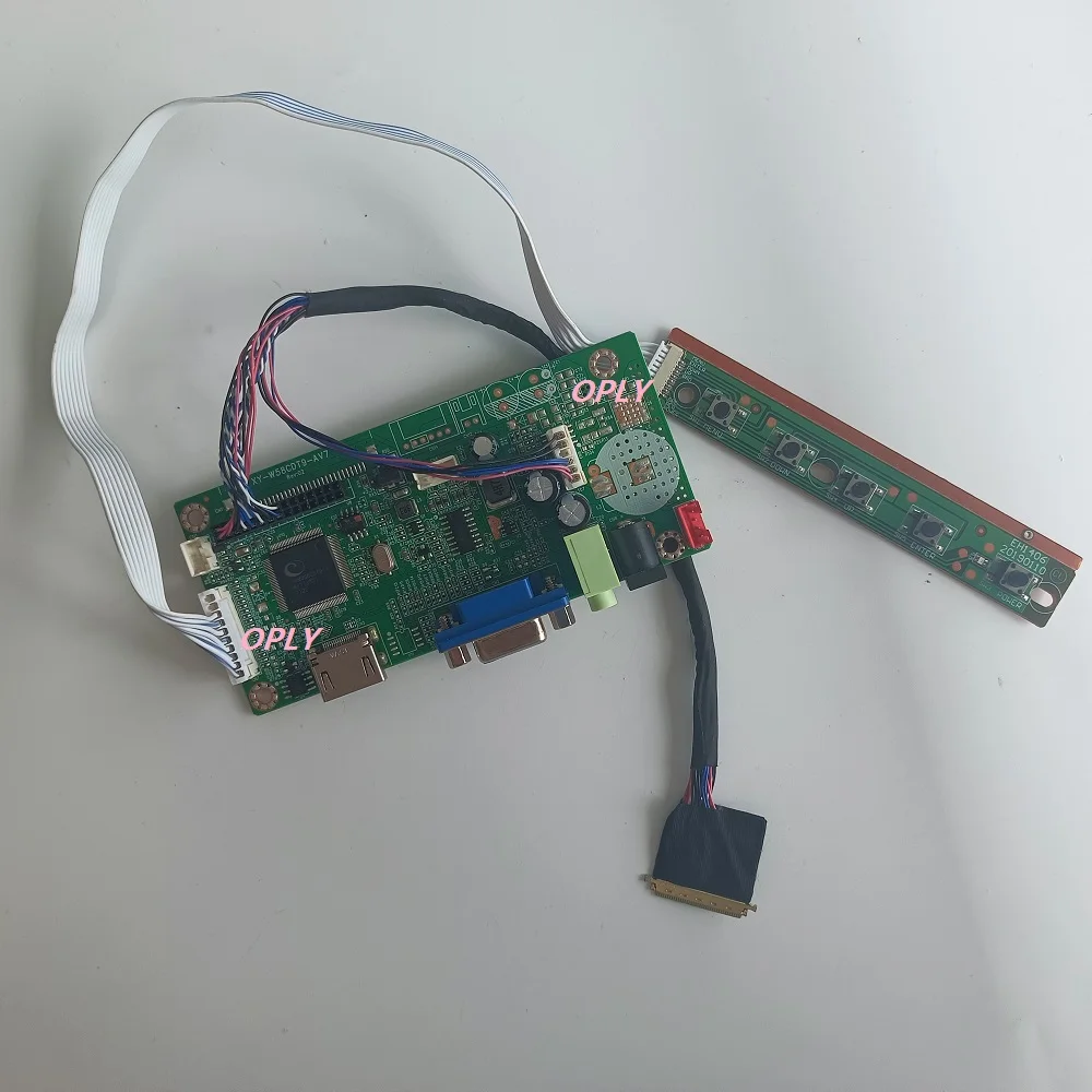 

Плата контроллера 58C HDMI-совместимая с VGA для B089AW01 V3 B101AW02 V0 B101AW03 V0 B101AW03 V1 1024 × 600