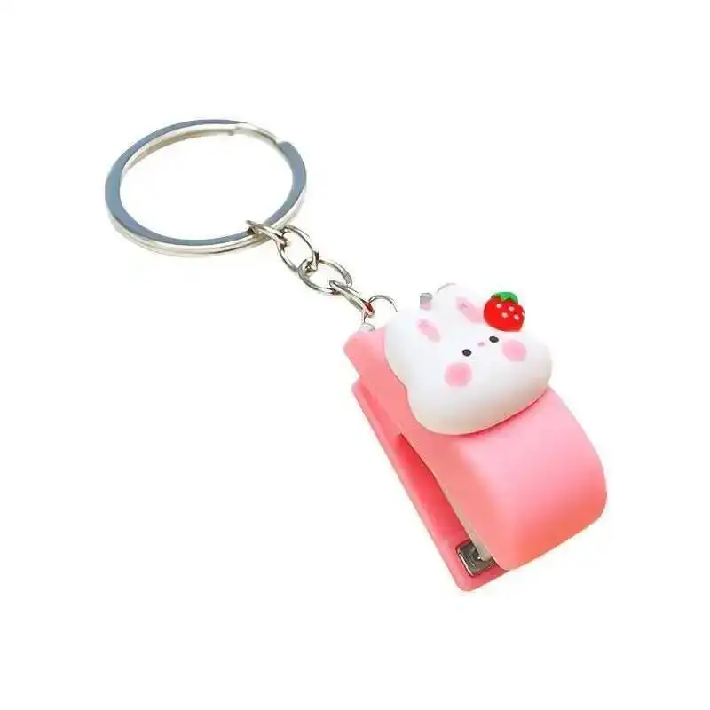 Push Stapler 1 Piece Cartoon Animals Stapler Office Supplies School Accessories Stationery