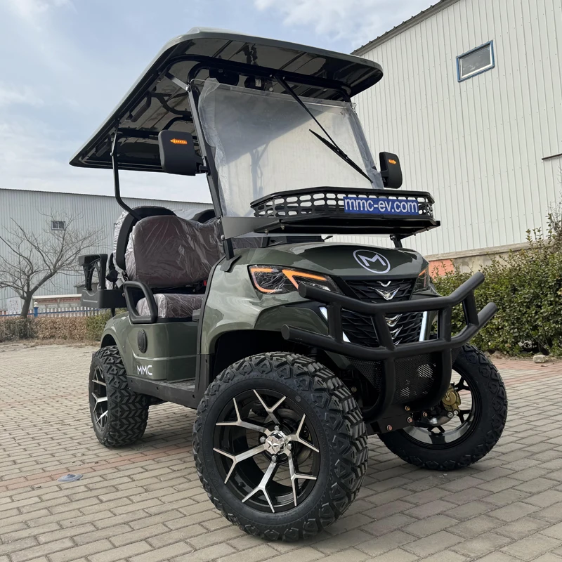 Fastest Evolution 60V 72V Lithium Battery Powered Street Legal Advanced Low Speed 4 seater Electric Golf Cart