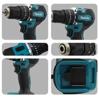 Makita Original. Perceuse-visseuse sans fil DDF487, visseuse à chocs électrique sans balais, outil électrique rechargeable 18V 5