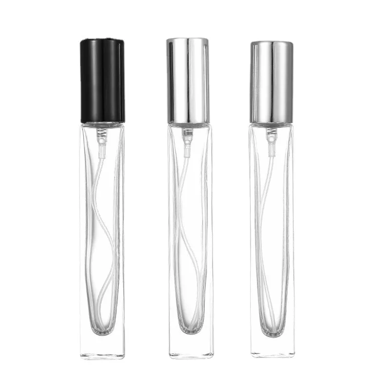 

10ml Perfume Bottling Refillable Spray Small Sample Glass Bottle Liquid Container Atomizer Clear Portable For Travel Tool