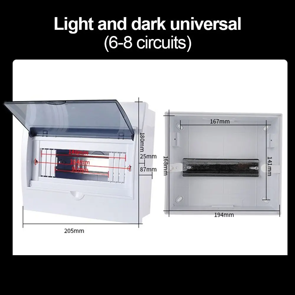 플라스틱 전원 플라스틱 접속함 방수 방진 배전 보호 전기 인클로저 2-16웨이