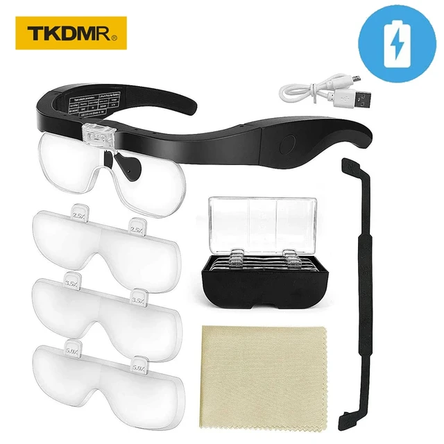 30 Pieces Mini Magnifying Glass (2.5x) (rubber Coated) - Magnifying Glasses