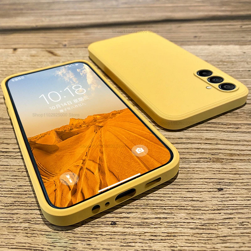 Original Liquid Silicone Shockproof Phone Case - Soft Cover
