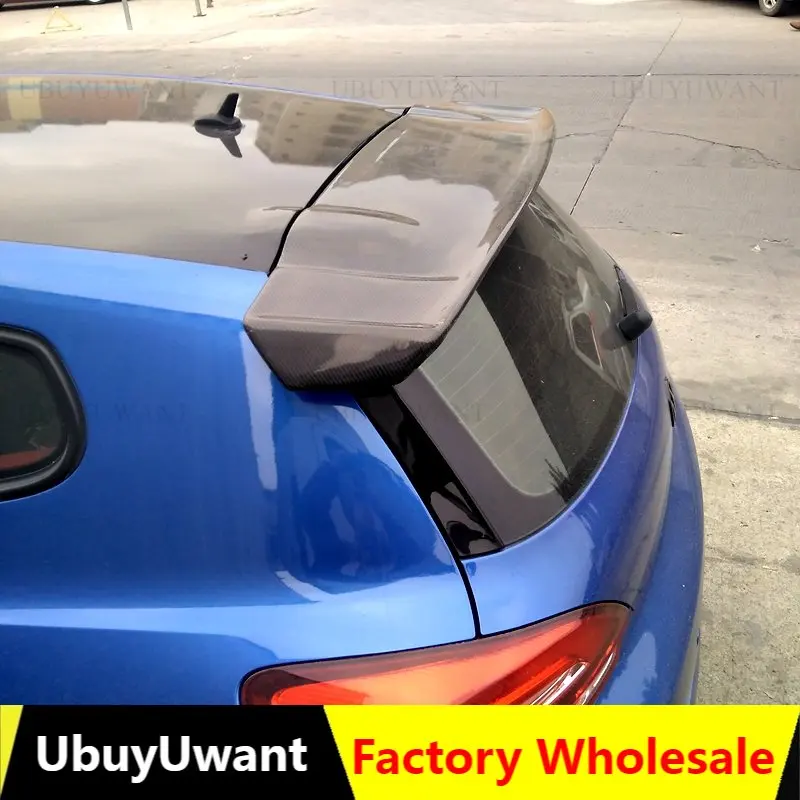 For Volkswagen VW Scirocco 20102014 VOTEX Style Scirocco FRP/Carbon Fiber Rear Roof Lip Wing