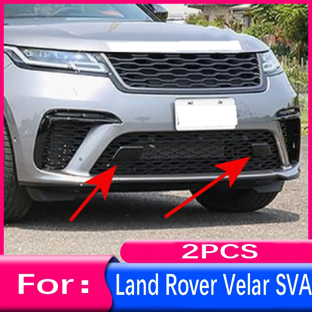 

Car Front Bumper Lower Grill Hook Cap Cover ACC Grille Hole Eye Protective cover For Land Rover Range Rover Velar 2017-2022 L560