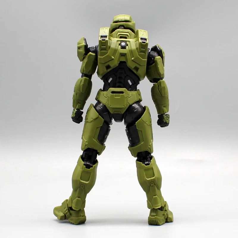 18cm Halo Master Chief Anime Figure  Mjolnir Mark VI Gen 3 Figurine 1/12 PVC Statue Model Doll Desk Collectible Decora Toy Gifts