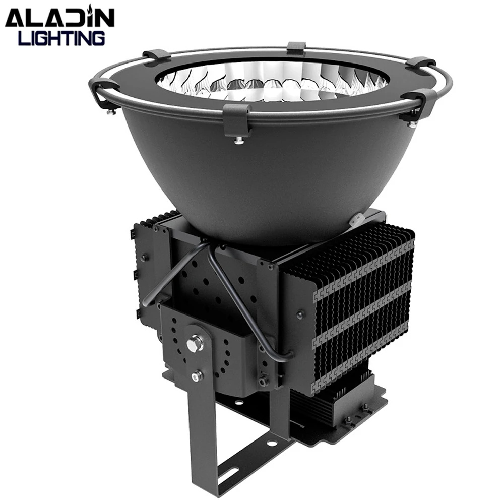 

Aladin 400W 500W Led Floodlight Outdoor Luminaire Pier IP66 High Pole Light Plaza Stadium Lamp Tower Crane Headlight Cold White