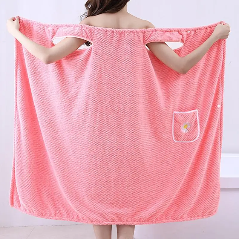 Luxurious Wearable Bath Towel for Women