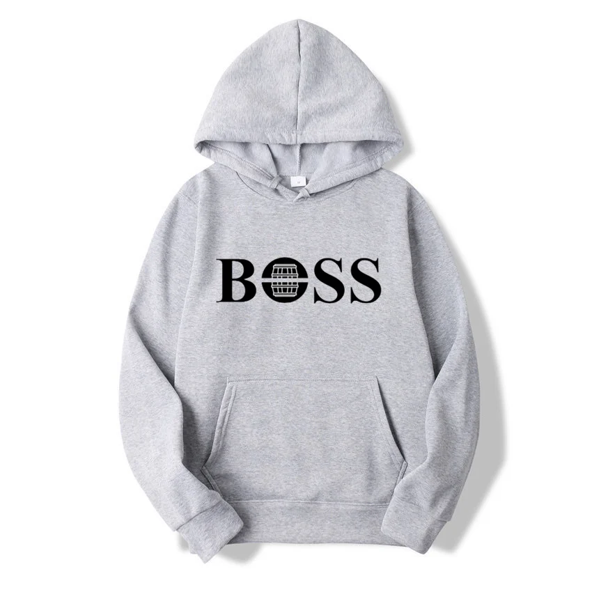 Sudadera con capucha para hombre y mujer, suéter informal de gran tamaño, Color sólido, negro, primavera y otoño, + 1100