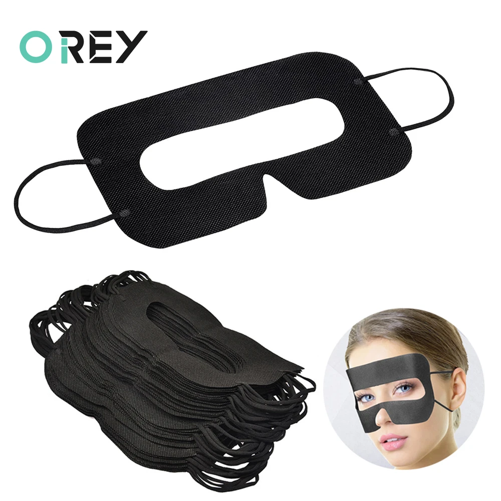 

100/80/50Pcs VR Eye Mask Cotton Cloth Face Protection VR Cover Pad Universal Eye Mask Cover For Oculus Quest 2 PS VR2 PSVR2