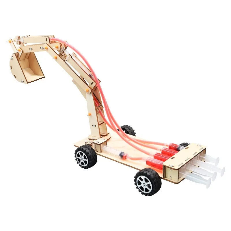 Wooden Hydraulic Excavator Kit 3