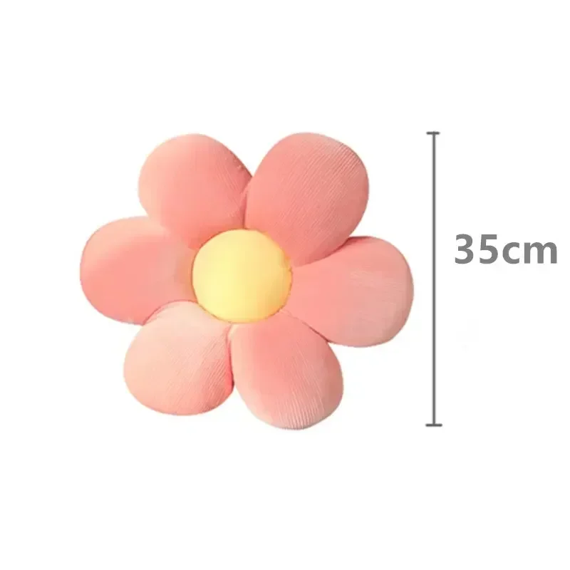 Colorful Flower Plush Cushion 5