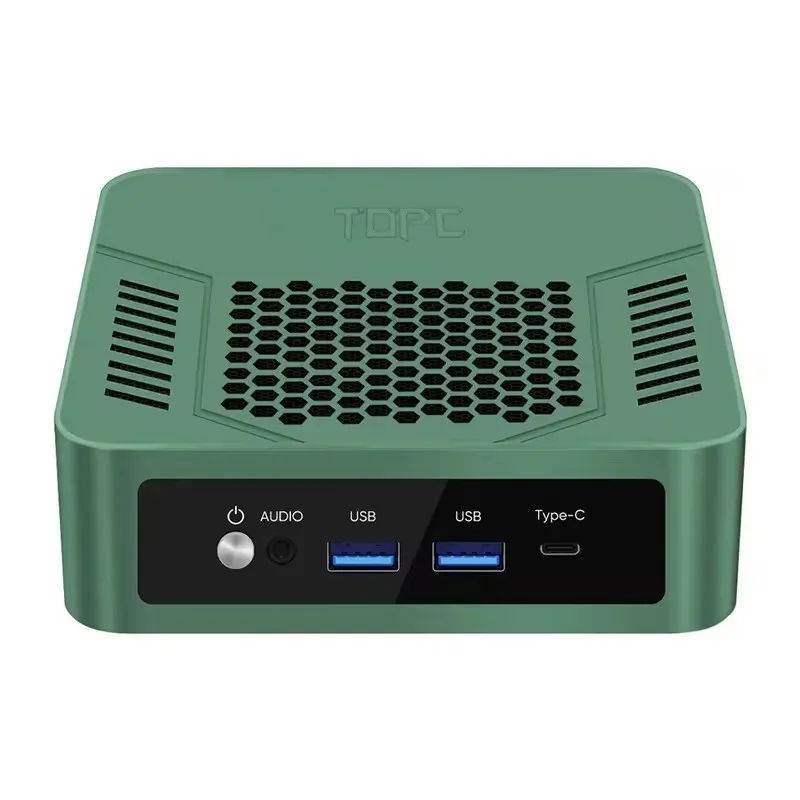 Topton Pocket Mini PC Gamer TOPC AMD Ryzen 9 8945HS R7 8845HS 2xDDR5 USB4.0 NVMe 2 LAN  Windows 11 Gaming Computer WiFi6E BT5.3 6