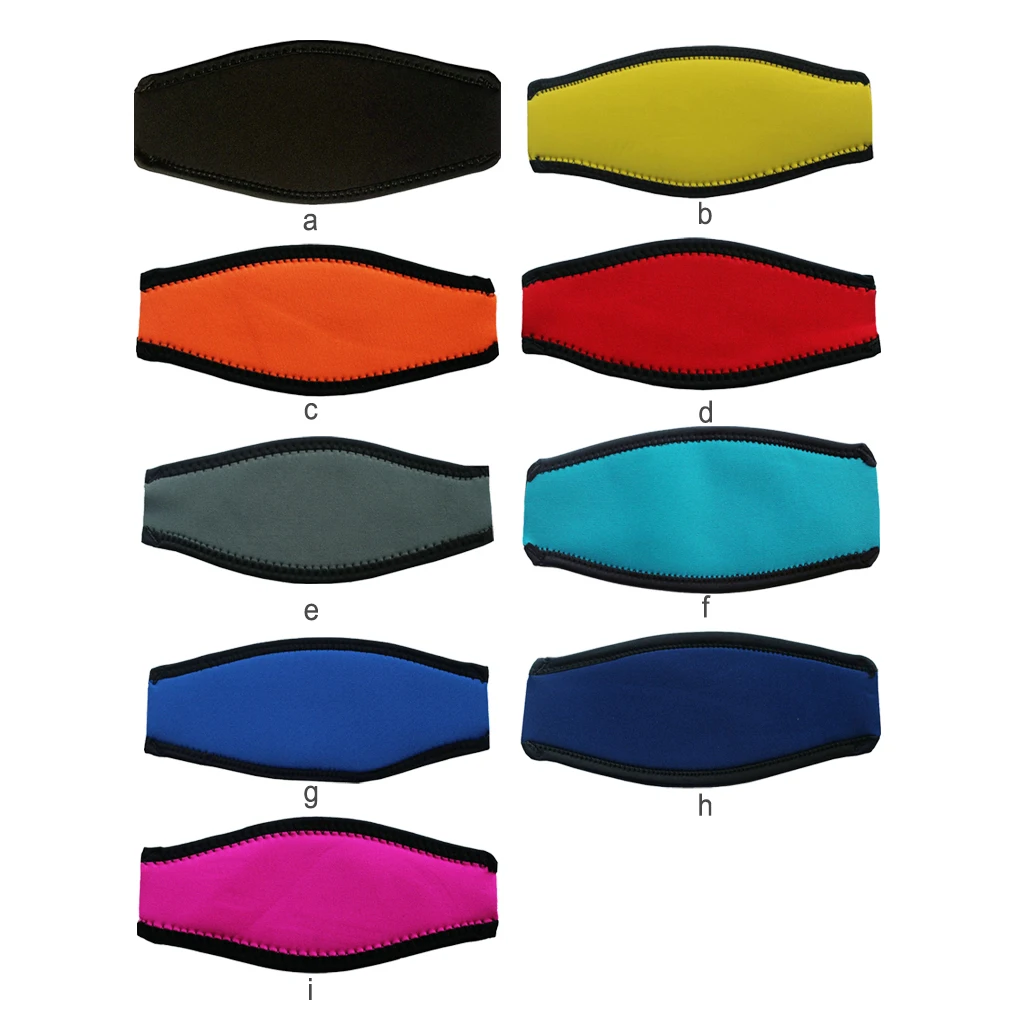 Scuba Padded Neoprene Strap Cover Dive Protect Comfort Belt Diving Swimming Goggles Head Band Watersports Wrapper
