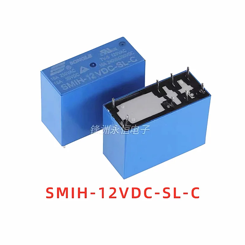 Power Relay 10Pcs/lot SMIH-05VDC-SL-C SMIH-05VDC-SL-A SMIH-24VDC-SL-A SMIH 5V 12V 24V Relays 16A 250V 6PIN A Type 6 Pin C Type 8 Pin