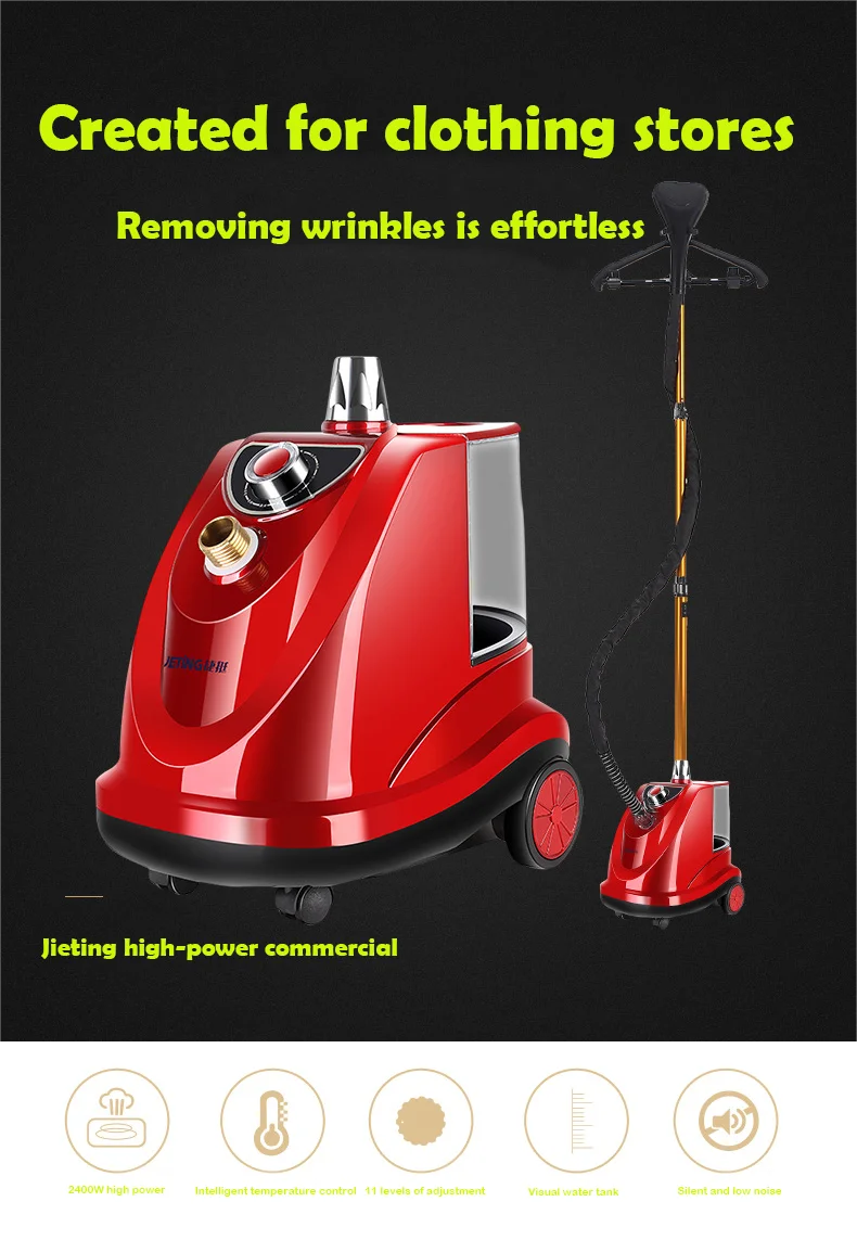 travel steam iron mini Electric Vertical Multi-Functional Device Steamer Type- Home Appliances clothes steam iron מגהץ אדים נייד 6