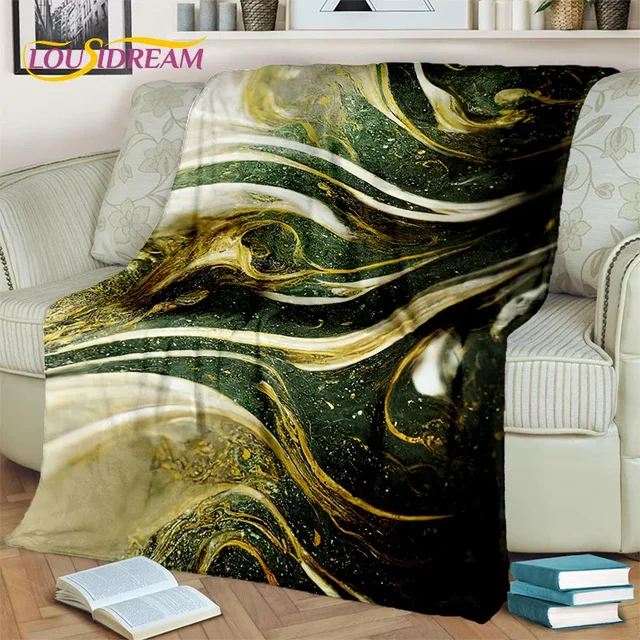 3D Marble Pattern Blanket 4