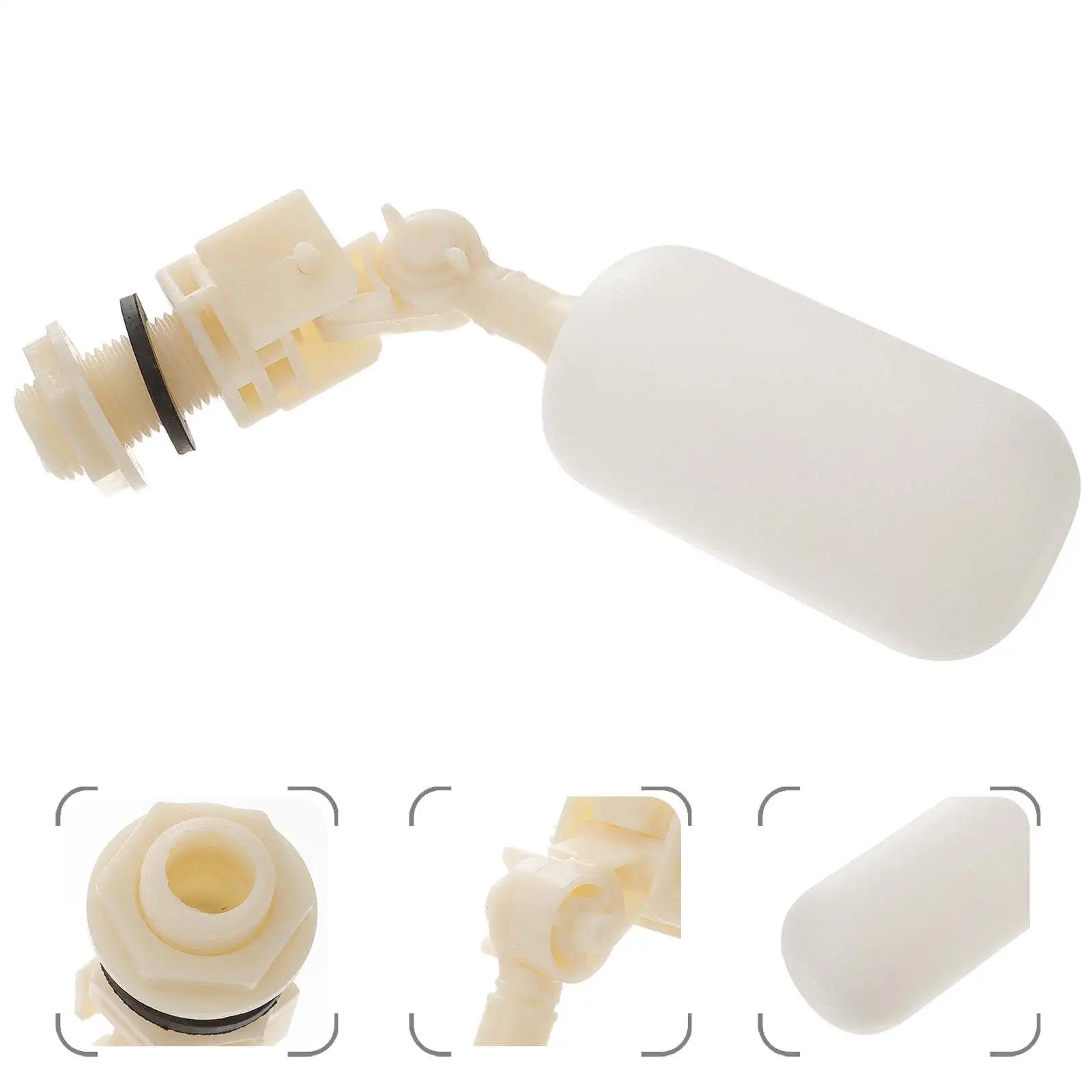 รูปสินค้า ฟาร์มวัวแกะสุนัข 1/2 "อัตโนมัติ Waterer ชามวาล์วลอยถังปลาพลาสติก Aquarium Water Humidifier วาล์วปศุสัตว์เครื่องมือ
