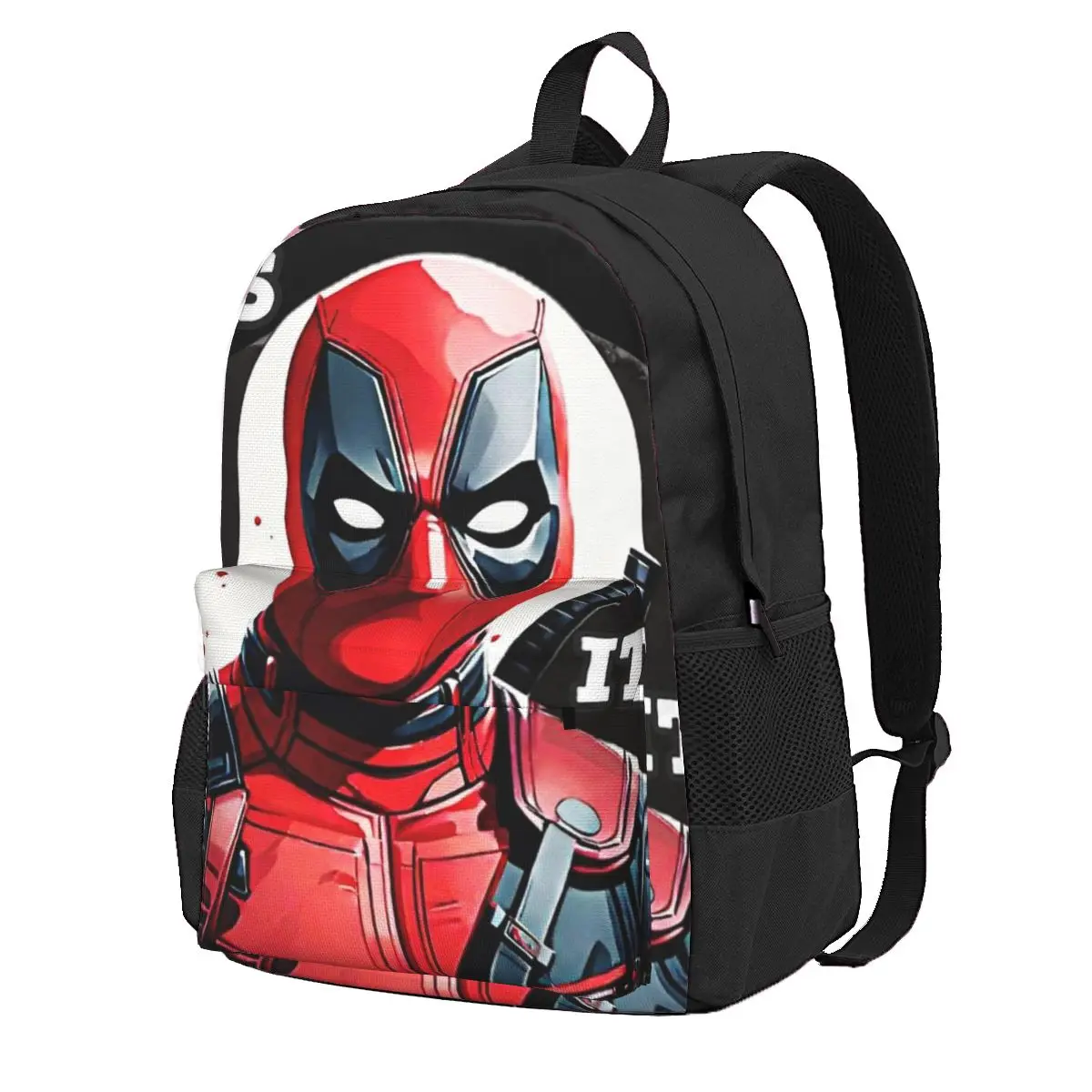 thumbnail image 1 of Sí, soy yo, Deadpool, superhéroe, mochila para mujer, mochila informal para estudiante, mochila escolar, mochila para portátil, bolso de hombro grande para adolescente, 1 of 5