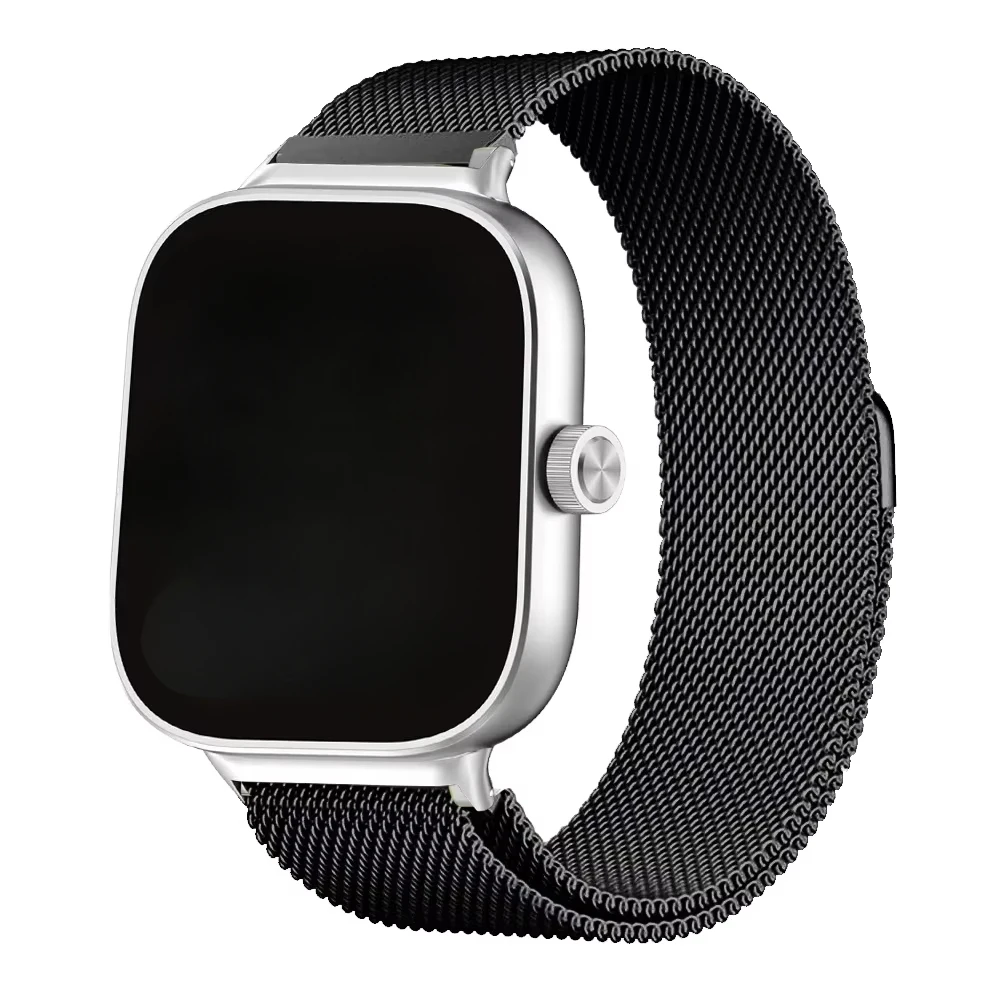 Milanese Loop Metal Strap Wristband Replacement - Smartwatch Bracelet Accessories