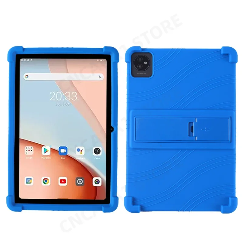 Capa de Silicone Macia para Blackview Tab 70 Wifi Case Segurança Infantil 10.1 Tablet pc Kickstand Funda com Airbags à Prova de Choque - Imagem 5