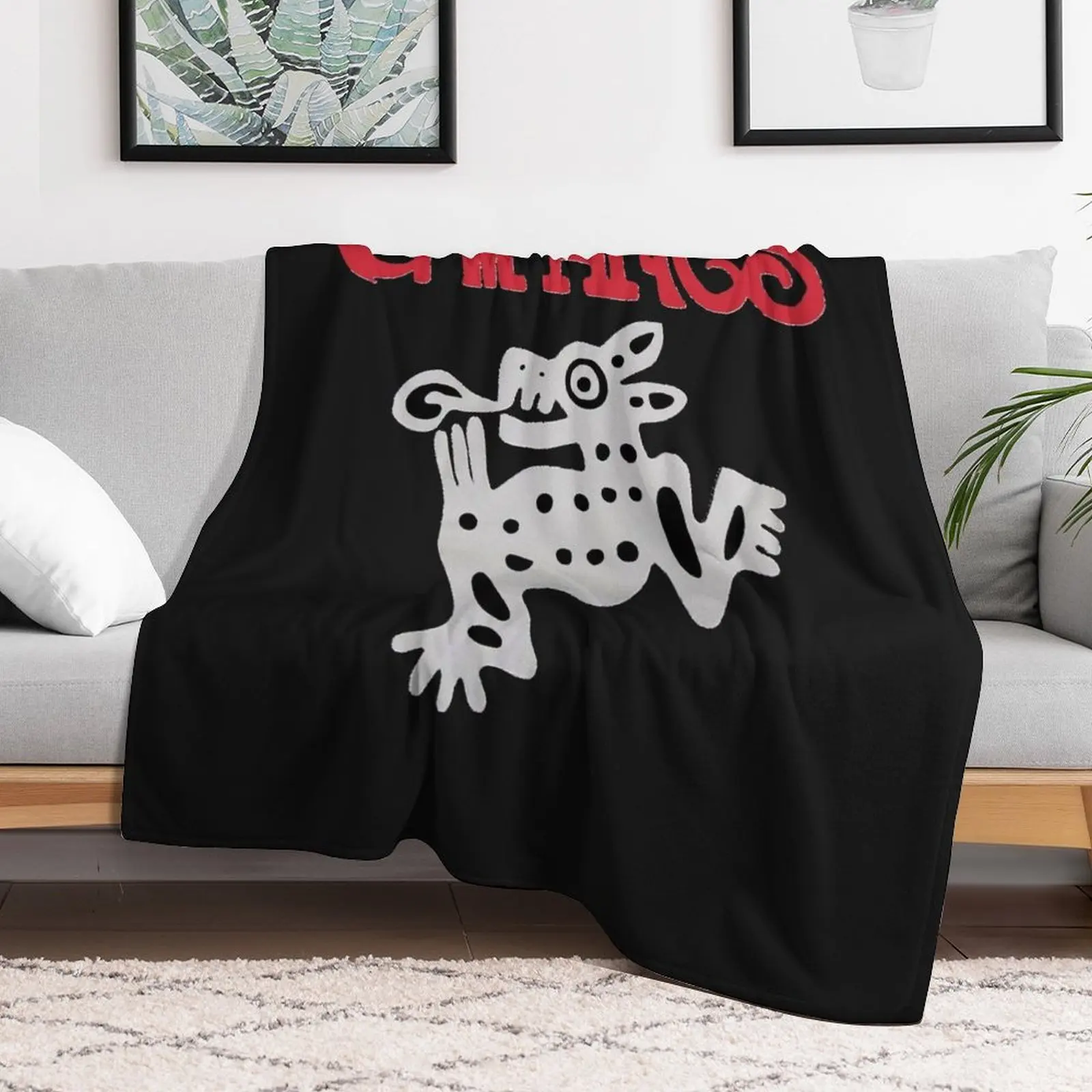 Caifanes Music Band Logo Classic T-Shirt Throw Blanket Hairys Picnic Blankets 2