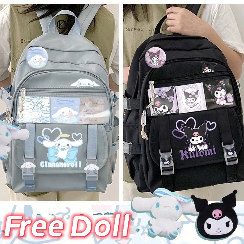 Yeni Sanrio Mymelody Kuromi Cinnamoroll ponpon Purin Kawaii 4 tarzı
