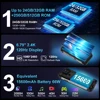 8849 Tank 3S Unihertz Rugged Smartphone with Projector 5G 12/16GB RAM 256/512GB ROM Dimensity 8200 64MP Night Vision Phone 5