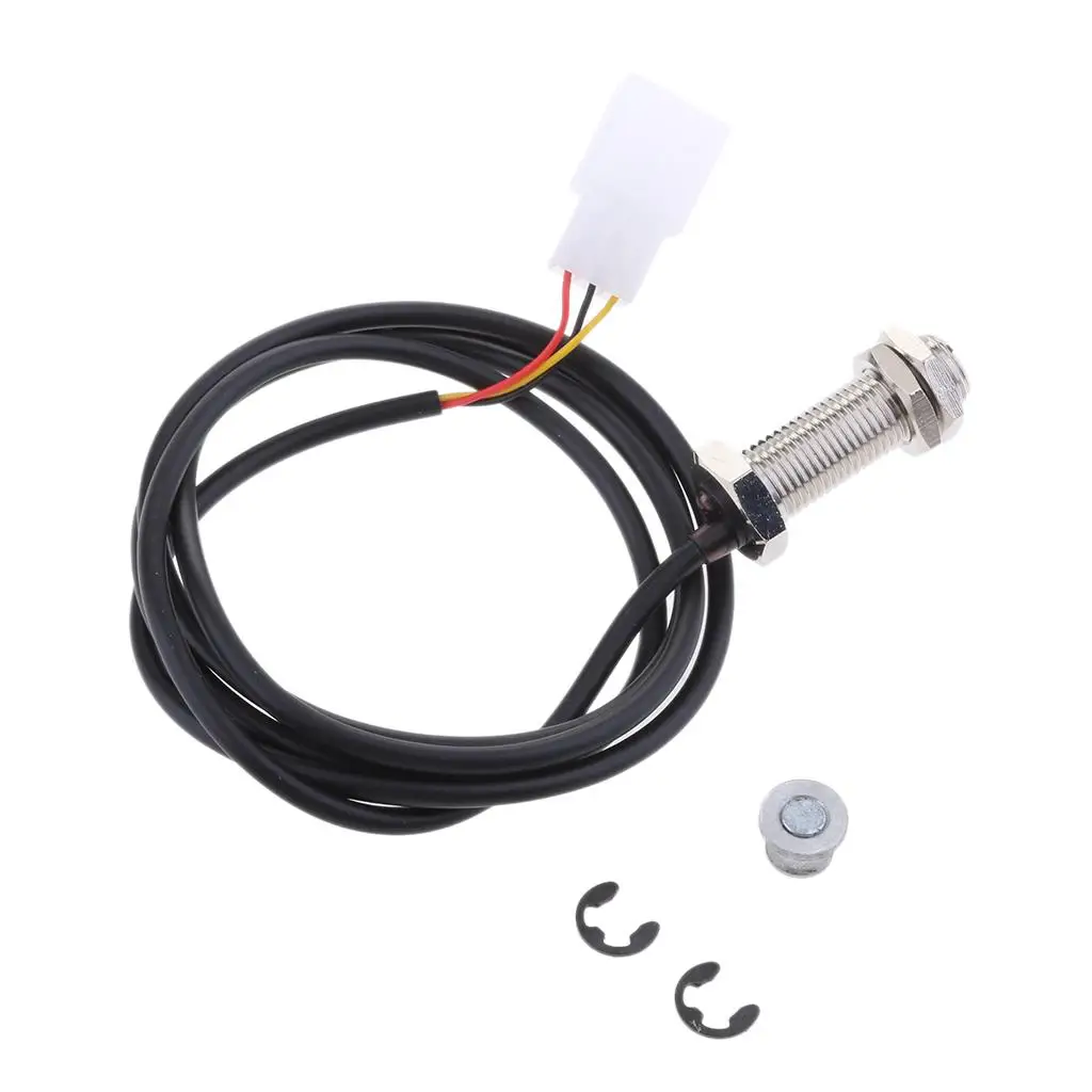 Sensor +Magnets for Motorcycles Digital Odometer Speedometer motorcycle speedometer speedometer sensor cable
