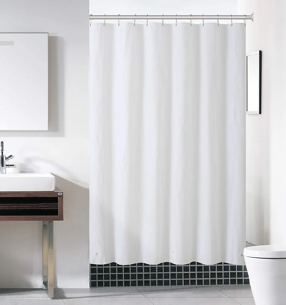 Heavy Duty Solid Shower Curtain 5