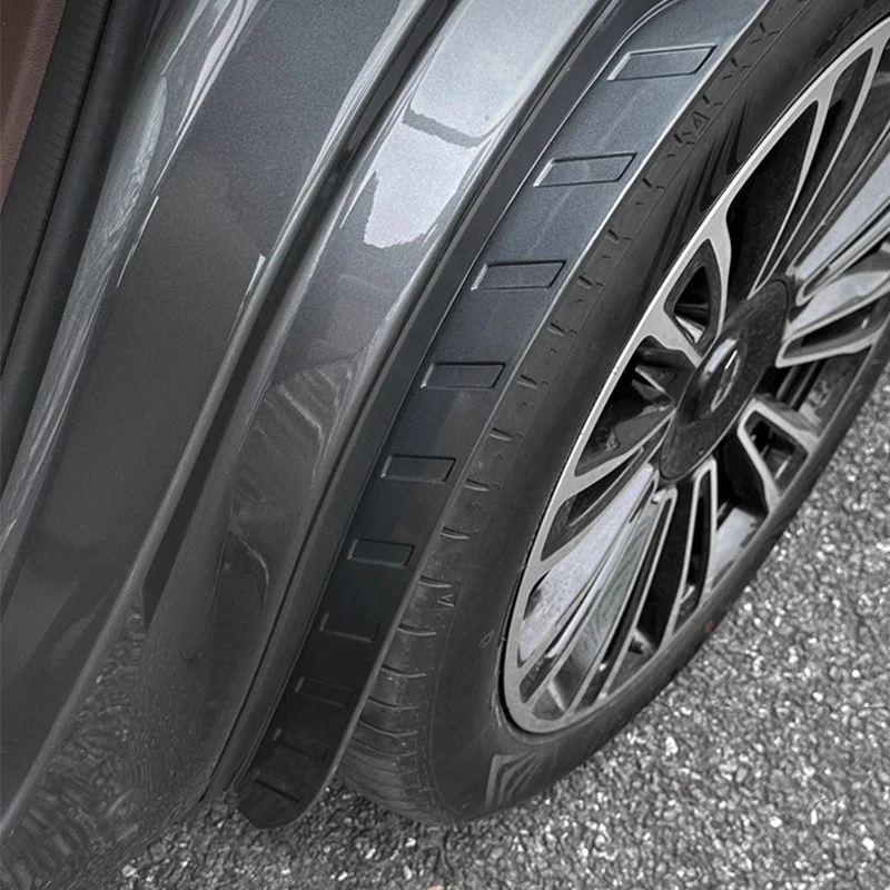 AITO M7 WENJIE 2024 2025 자동차 휠 머드 플랩 스플래시 가드 MudFlaps 전면 후면 펜더 TPE 머드 가드 보호대