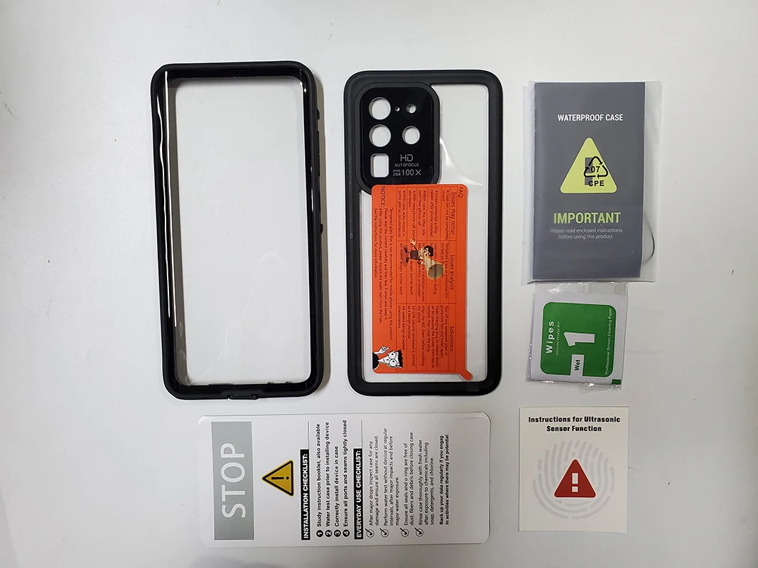 Redpeppe for Samsung Galaxy S20 Ultra Case Waterproof Swim