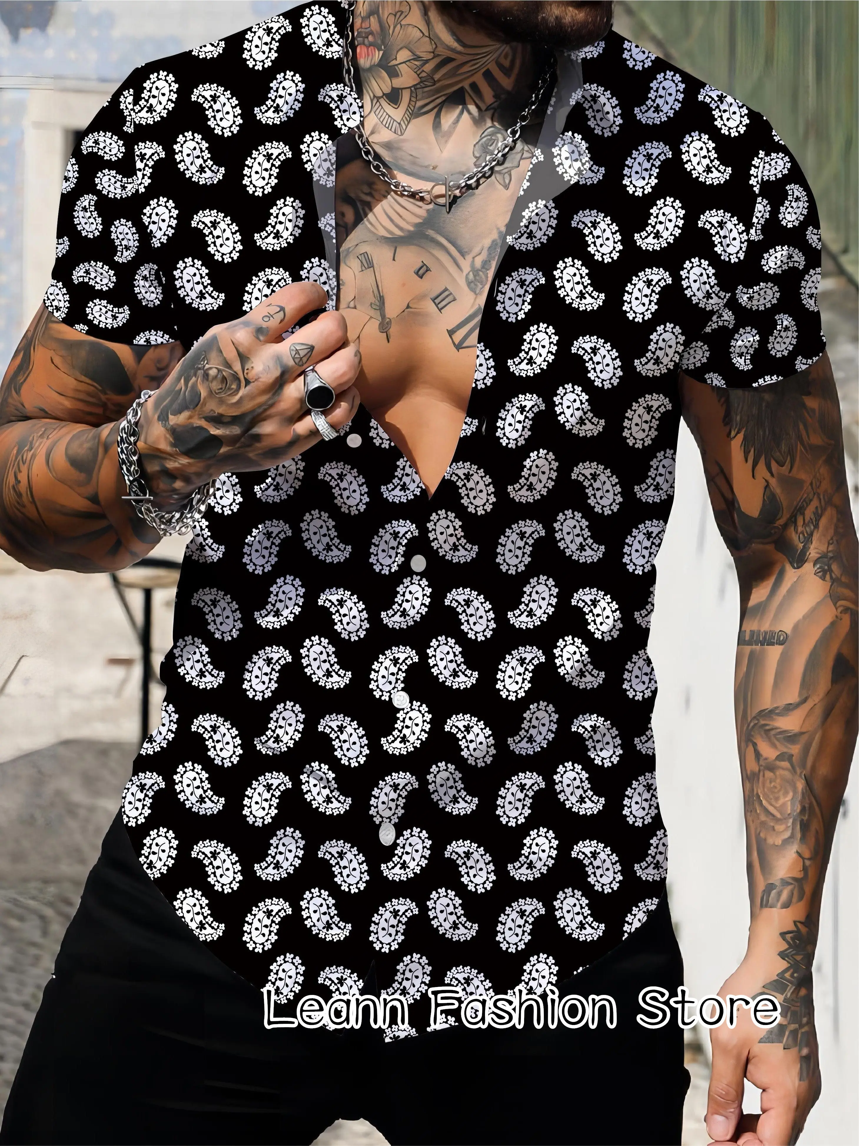 Рисунок 2 - Мужская винтажная гавайская рубашка