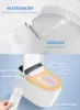 Smart Toilet with Bidet Built in Bidet Toilet Combo with Warm Water Sprayer & Dryer Heated Seat Auto Dual Flush Foot Sensor 2