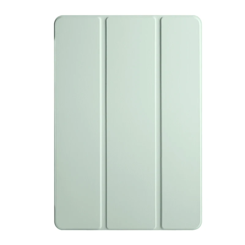 Clear Acrylic Trifold Stand Tablet Case with Pencil Holder - Fits 11-Inch Tablets