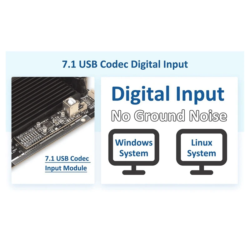 8 X 50W 6.1, 4.2, 4.0 구성 가능한 USB 코덱 입력 오디오 앰프 보드 (키오스크용) KAB9-ABFB