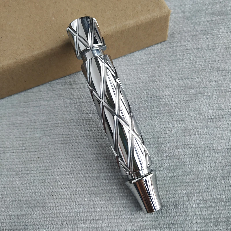 Dscosmetic Spiral Titanium safety razor handle for safety razor 2