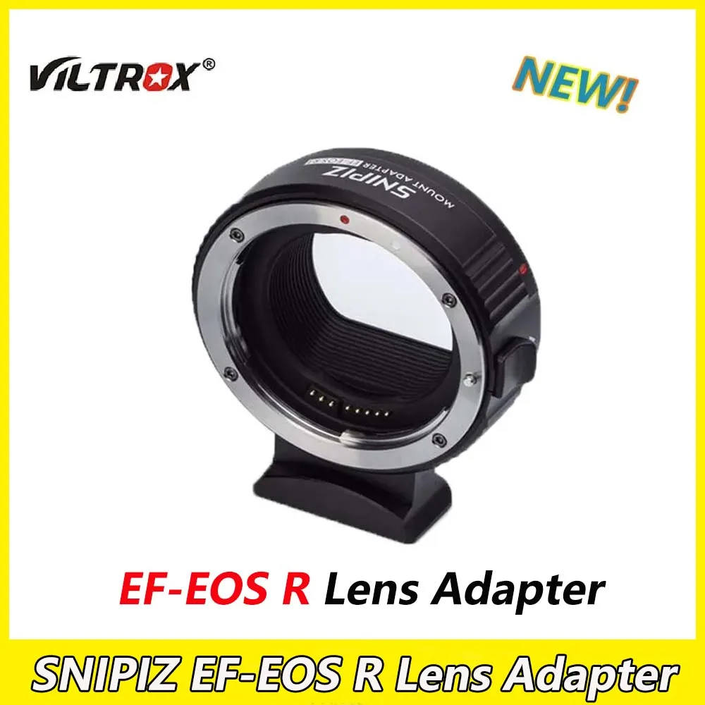 Viltrox Snipiz Ef-Eos R Adattatore Per Obiettivo Full Frame Auto Focus Ring Per Canon Ef Ef-S Obiettivo A R Mount Camera Eos R Rp R3 R5 R50 R6