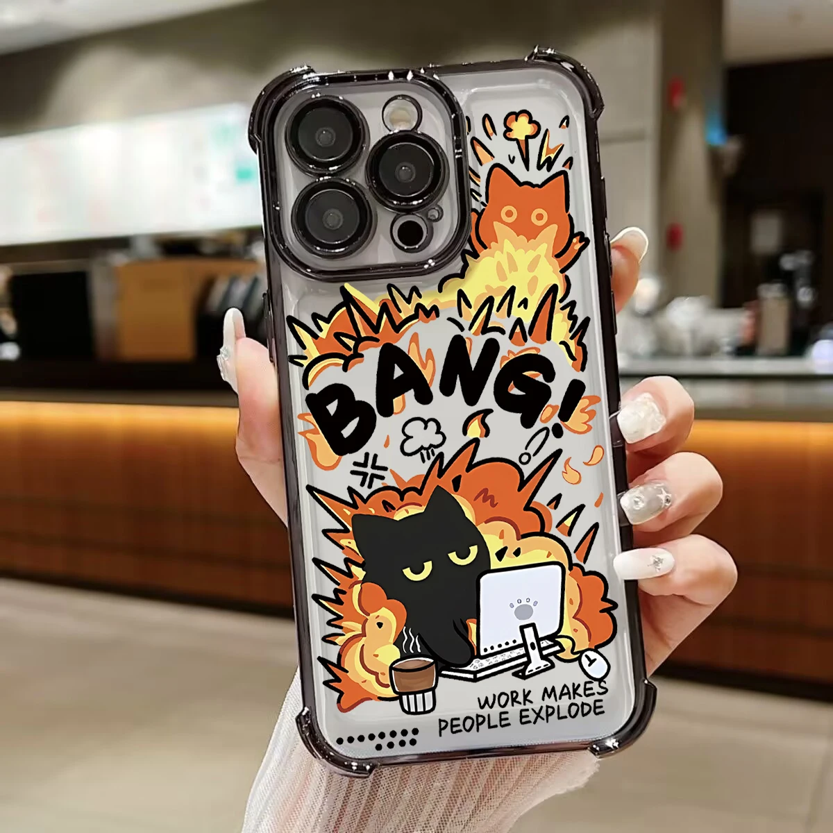 Work Explosion Shockproof Soft Cover