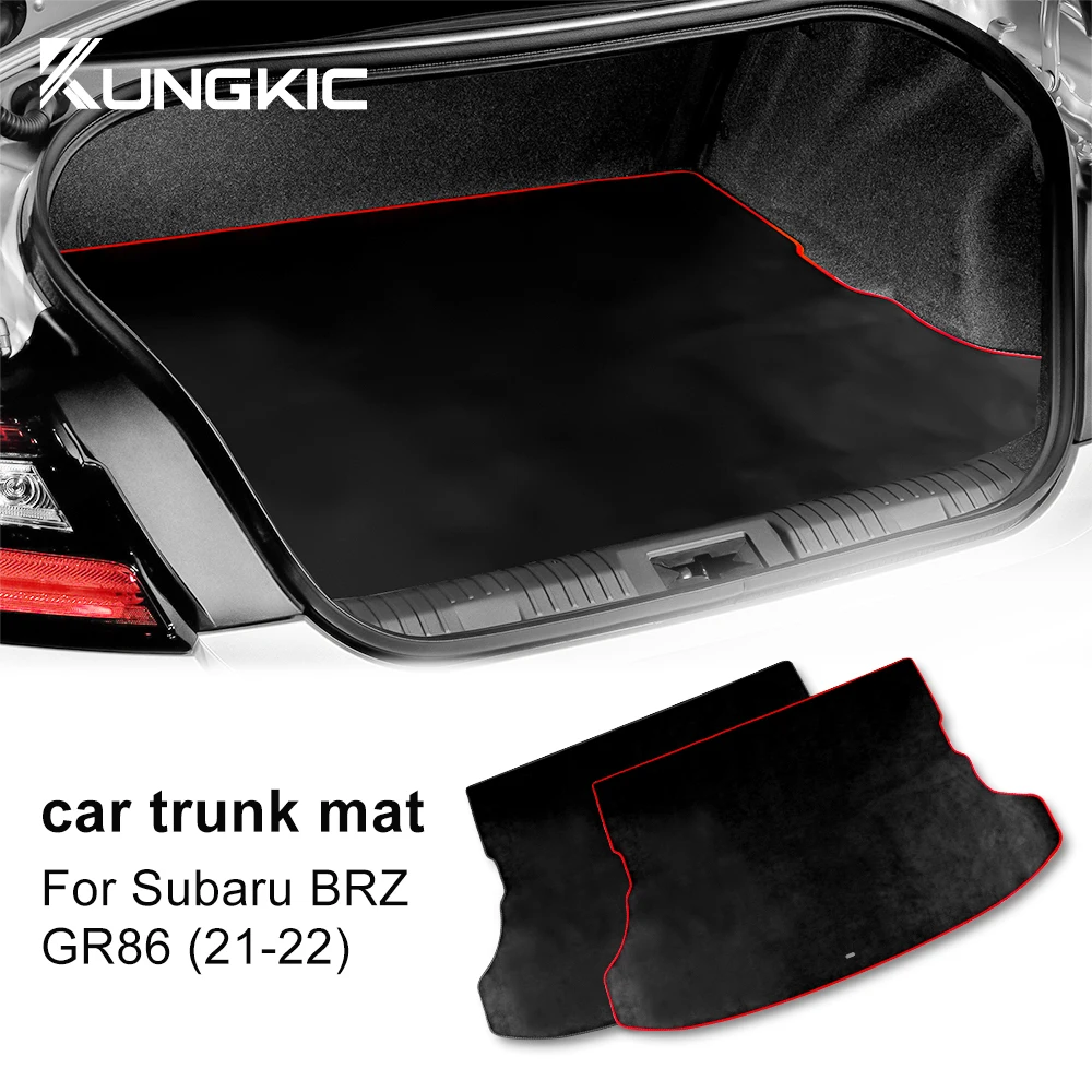 

Car Trunk Mat For Toyota GR86 Subaru BRZ 2021 2022 2023 2024 Accessories Dustproof Waterproof Protection Rear Pad Carpet Kick