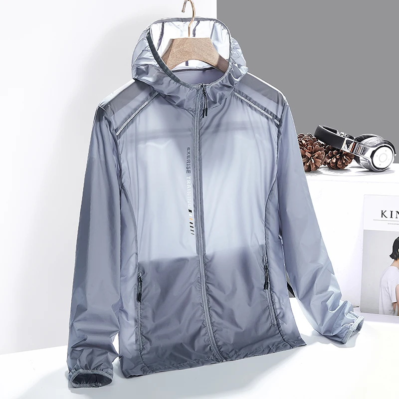 Summer Hooded Jacket Men Women Sun Protection Clothing Camping Fishing Hunting Clothes Quick Dry Skin Windbreaker hiking jackets softshell jackets