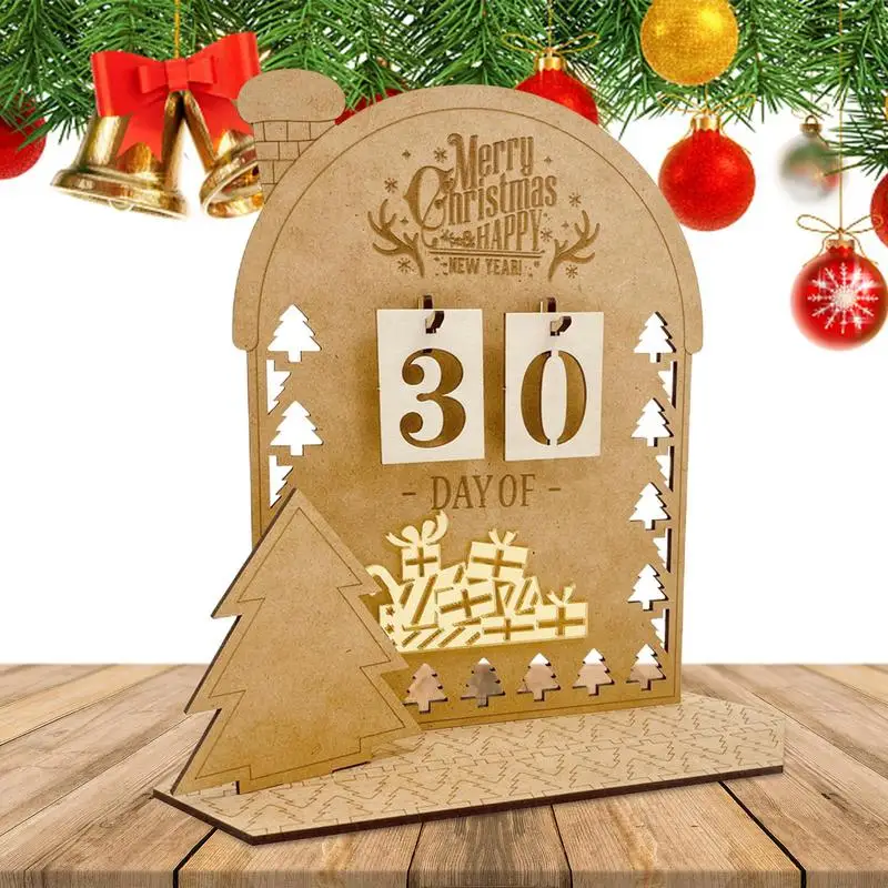 

Unfinished Wooden Advent Calendar House-Shaped Christmas Countdown Calendar Advent Calendar DIY Kit Ready To Decorate For Gifts