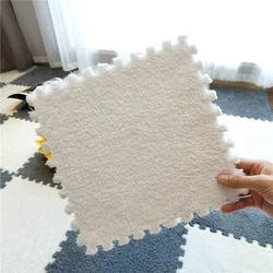 Plush Baby Play Mat - Soft EVA Foam Interlocking Tiles - 1cm-20pcs (L)