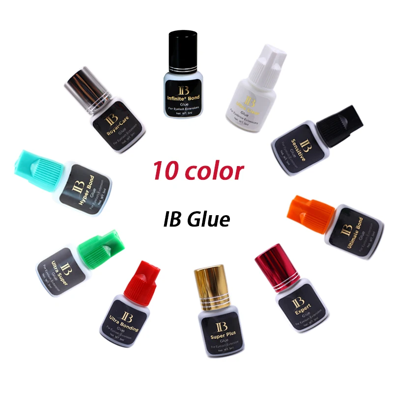 Quick Drying Long Retention Time Low Irritation IB Glue Series for Eyelash Extension Supplies Korean Original Makeup Tools