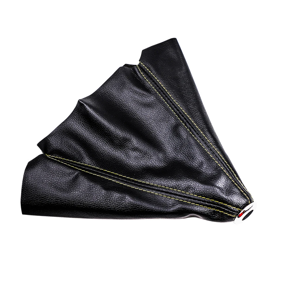 Car Shift Gear Stick Dust-proof Cover Handbrake Handle Faux Leather Cover for BMW E30 E36 E34 E46 Z3 Manual Models