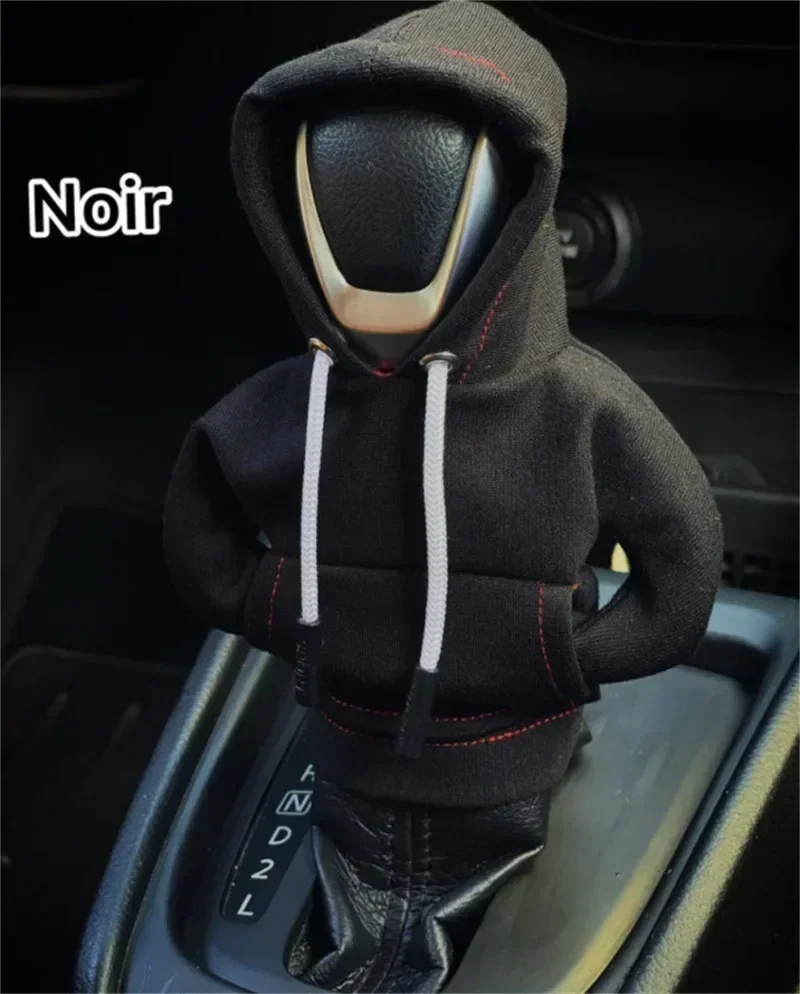 Hoodie Car Gear Shift Cover Fashion Gearshift Hoodie Car Gear Shift Knob  Cover Manual Handle Gear Sweatshirt Change Lever Cover - AliExpress