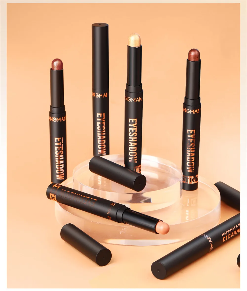 Perlmutt Lidschatten Stift Wasserfest Langanhaltend Schimmer Stick_voghion.com